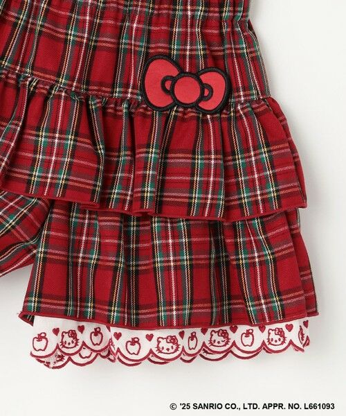 ANY / エニィ ショート・ハーフ・半端丈パンツ | 【ハローキティ×ANY KIDS】チェックキュロット | 詳細13