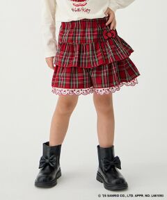 ANY / エニィ ショート・ハーフ・半端丈パンツ | 【ハローキティ×ANY KIDS】チェックキュロット