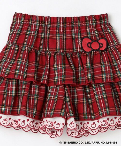 ANY / エニィ ショート・ハーフ・半端丈パンツ | 【ハローキティ×ANY KIDS】チェックキュロット | 詳細10