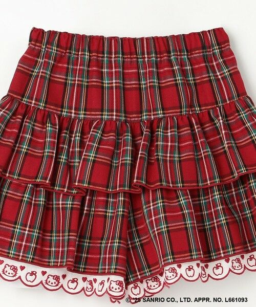 ANY / エニィ ショート・ハーフ・半端丈パンツ | 【ハローキティ×ANY KIDS】チェックキュロット | 詳細11