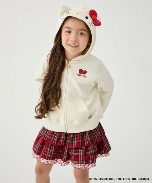 ANY / エニィ ショート・ハーフ・半端丈パンツ | 【ハローキティ×ANY KIDS】チェックキュロット | 詳細5