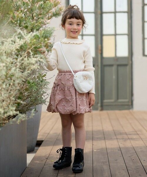 ANY / エニィ ブーツ(ロング丈) | リボン付き編み上げブーツ | 詳細1