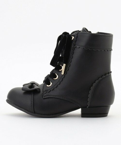 ANY / エニィ ブーツ(ロング丈) | リボン付き編み上げブーツ | 詳細3