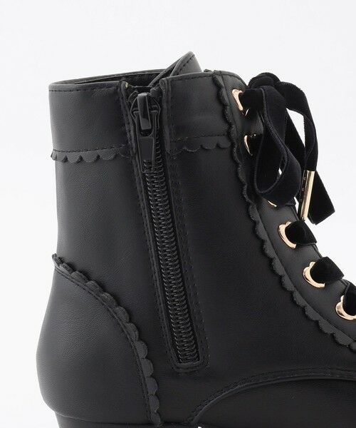 ANY / エニィ ブーツ(ロング丈) | リボン付き編み上げブーツ | 詳細7