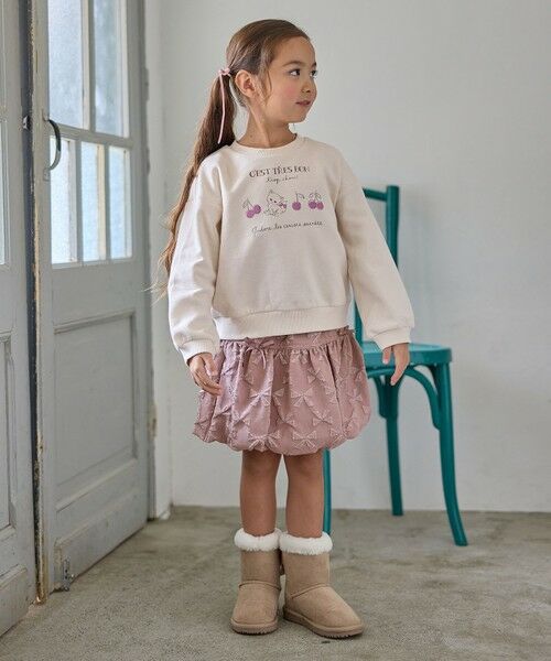 ANY / エニィ ミニ・ひざ丈スカート | リボン バルーンスカート | 詳細16