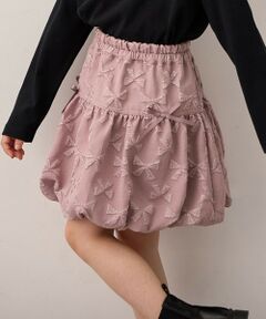 ANY / エニィ ミニ・ひざ丈スカート | リボン バルーンスカート
