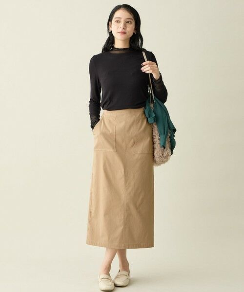 ANY / エニィ ミニ・ひざ丈スカート | 【ウエストゴム】ベイカースカート | 詳細21