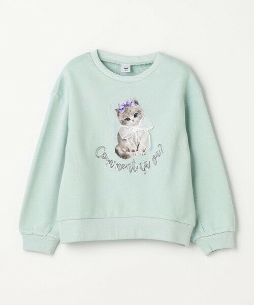 ANY / エニィ スウェット | ネコプリント トレーニャー | 詳細13