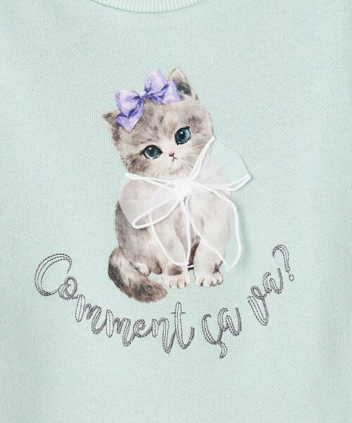 ANY / エニィ スウェット | ネコプリント トレーニャー | 詳細16