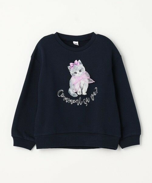 ANY / エニィ スウェット | ネコプリント トレーニャー | 詳細25