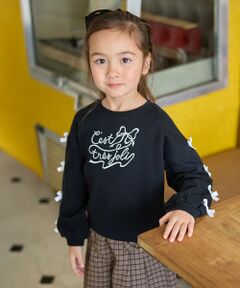 ANY / エニィ スウェット | 袖リボン トレーナー