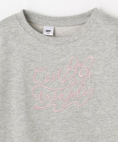 ANY / エニィ スウェット | 袖リボン トレーナー | 詳細11