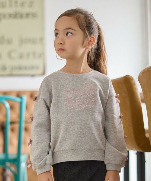 ANY / エニィ スウェット | 袖リボン トレーナー | 詳細8