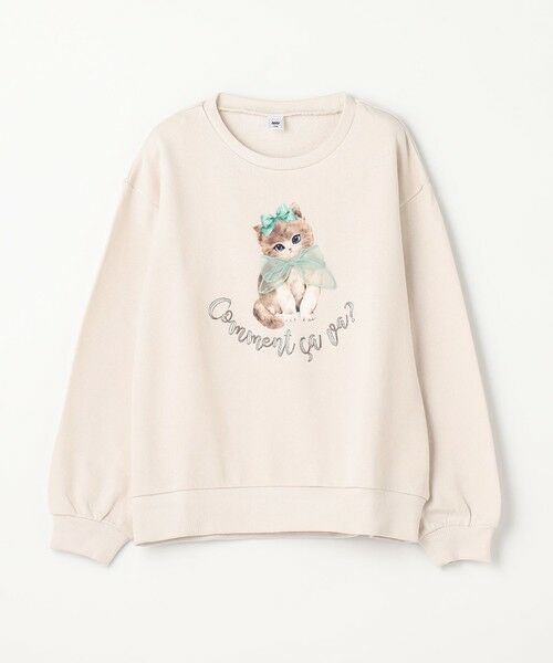 ANY / エニィ スウェット | ネコプリント トレーニャー | 詳細5