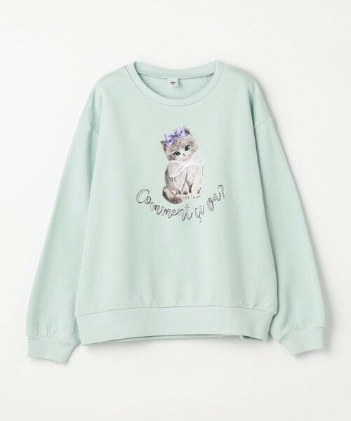 ANY / エニィ スウェット | ネコプリント トレーニャー | 詳細13