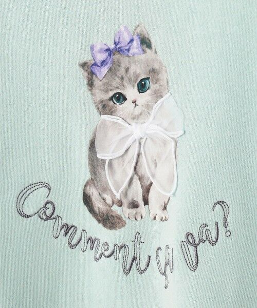 ANY / エニィ スウェット | ネコプリント トレーニャー | 詳細16