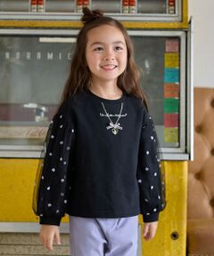 ANY / エニィ スウェット | 袖チュール トレーニャー