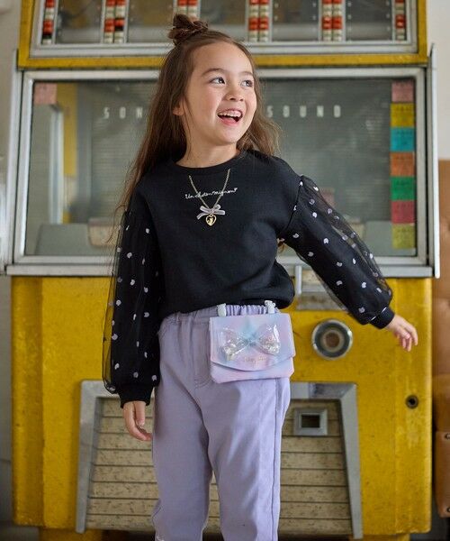 ANY / エニィ スウェット | 袖チュール トレーニャー | 詳細3