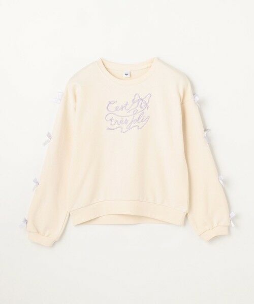 ANY / エニィ スウェット | 袖リボン トレーナー | 詳細3