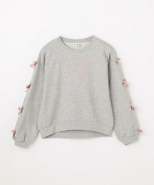 ANY / エニィ スウェット | 袖リボン トレーナー | 詳細9