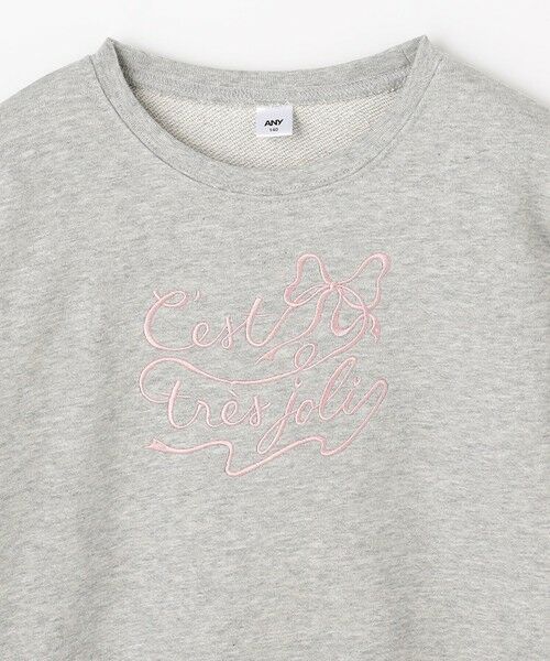 ANY / エニィ スウェット | 袖リボン トレーナー | 詳細11