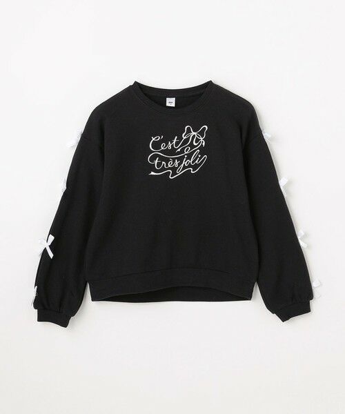 ANY / エニィ スウェット | 袖リボン トレーナー | 詳細23