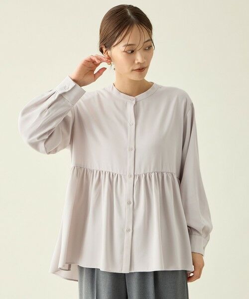 ANY / エニィ シャツ・ブラウス | エニィファンクションペプラムブラウス | 詳細1