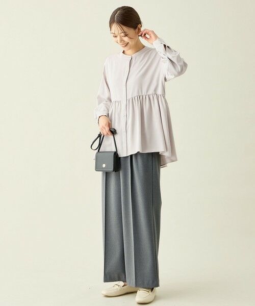 ANY / エニィ シャツ・ブラウス | エニィファンクションペプラムブラウス | 詳細4