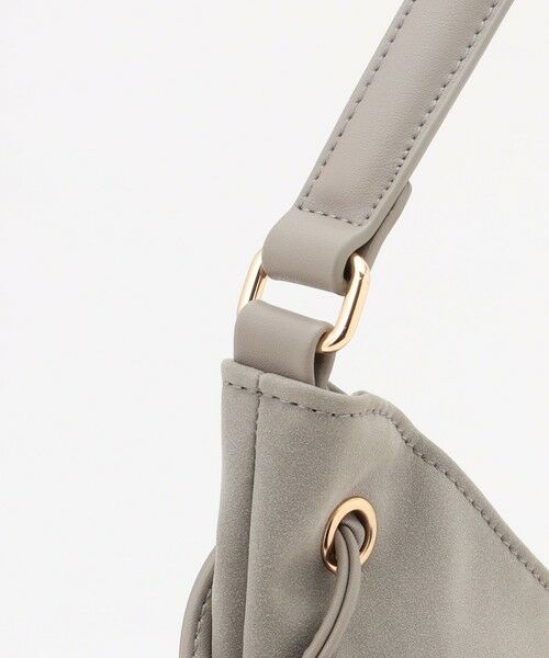 ANY / エニィ ショルダーバッグ | 【A4サイズ収納可】スエードワンショルダーバッグ | 詳細3