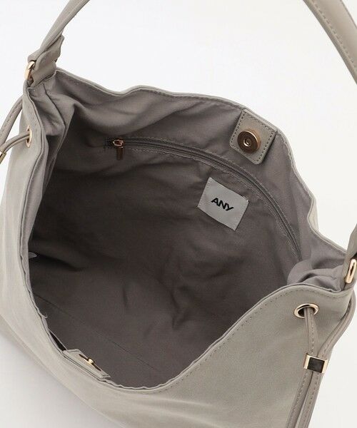 ANY / エニィ ショルダーバッグ | 【A4サイズ収納可】スエードワンショルダーバッグ | 詳細5