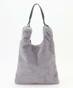 ANY / エニィ トートバッグ | 2WAYバイカラーファーバッグ