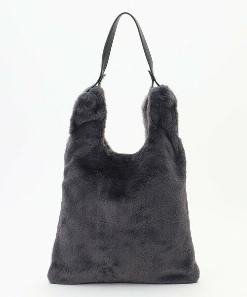 ANY / エニィ トートバッグ | 2WAYバイカラーファーバッグ | 詳細1