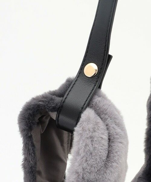 ANY / エニィ トートバッグ | 2WAYバイカラーファーバッグ | 詳細3