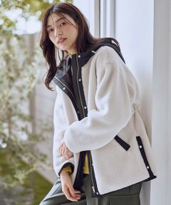 ANY / エニィ その他アウター | 【LEE掲載】ボアコート