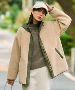 ANY / エニィ その他アウター | 【LEE掲載】ボアコート