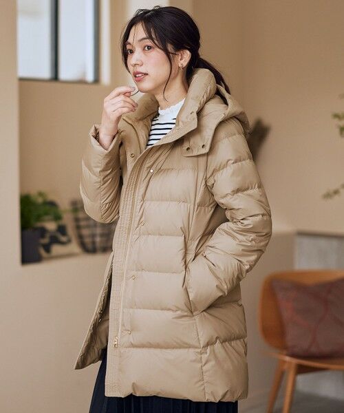 ANY / エニィ ダウンジャケット・ベスト | 【フード取り外し可能】楽映えリッチロング丈ダウン | 詳細12