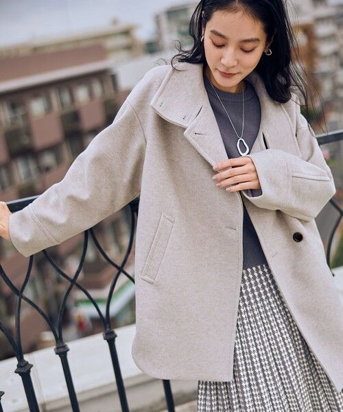 ANY / エニィ その他アウター | スタンドコクーンコート | 詳細5