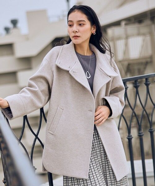 ANY / エニィ その他アウター | スタンドコクーンコート | 詳細6