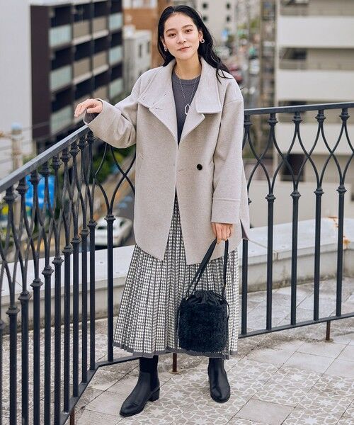 ANY / エニィ その他アウター | スタンドコクーンコート | 詳細7