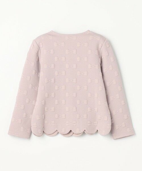 ANY / エニィ カーディガン・ボレロ | リボン ジャガード カーディガン | 詳細6