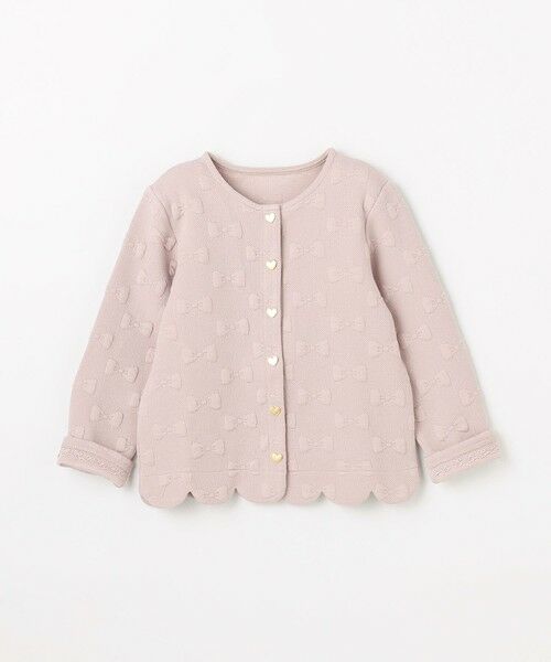 ANY / エニィ カーディガン・ボレロ | リボン ジャガード カーディガン | 詳細7