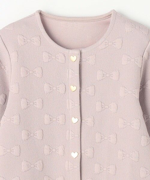 ANY / エニィ カーディガン・ボレロ | リボン ジャガード カーディガン | 詳細10