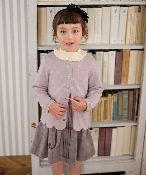 ANY / エニィ カーディガン・ボレロ | リボン ジャガード カーディガン | 詳細2