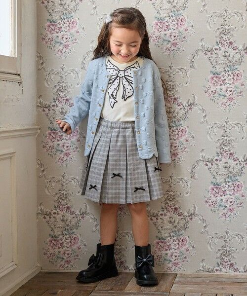 ANY / エニィ カーディガン・ボレロ | リボン ジャガード カーディガン | 詳細18