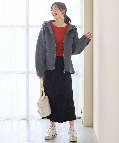 ANY / エニィ その他アウター | ダンボールＷジップパーカー | 詳細12