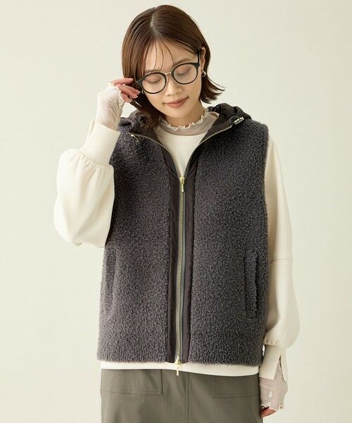ANY / エニィ その他アウター | キルトコンビベスト | 詳細1