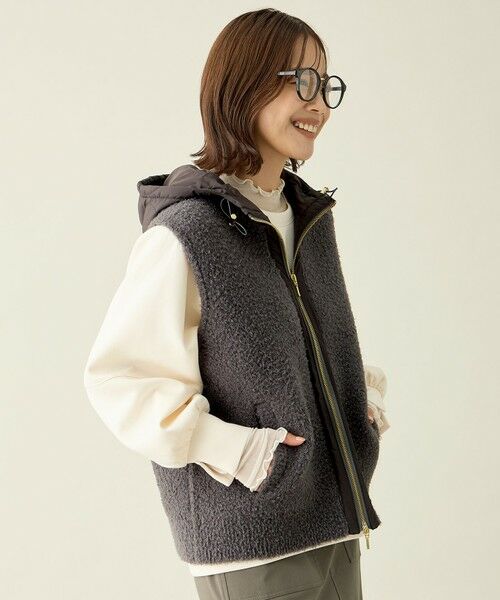 ANY / エニィ その他アウター | キルトコンビベスト | 詳細3