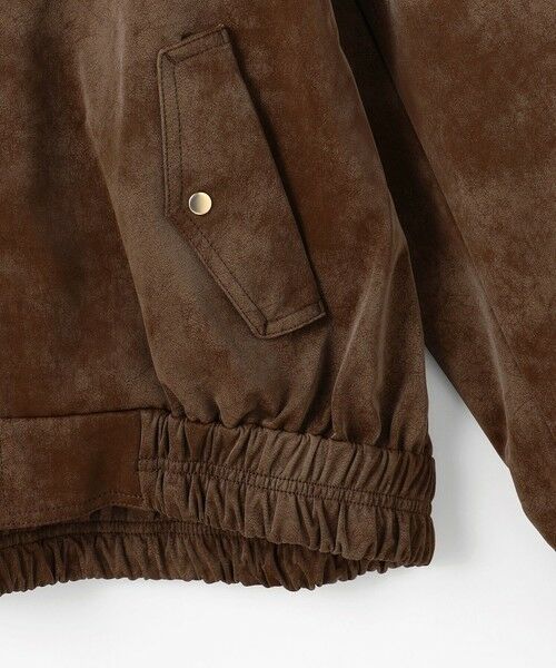 ANY / エニィ ブルゾン | 【2WAY】ボアカラーブルゾン | 詳細10