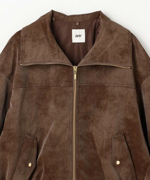 ANY / エニィ ブルゾン | 【2WAY】ボアカラーブルゾン | 詳細14