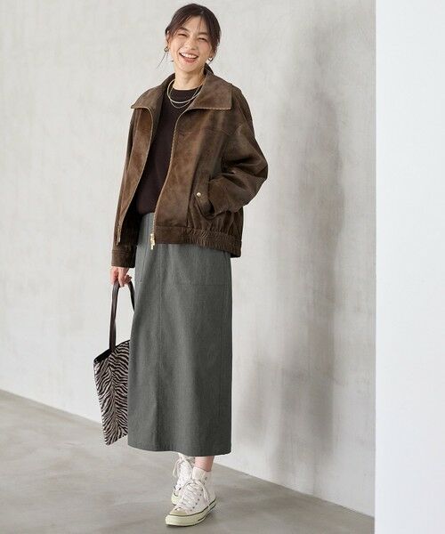 ANY / エニィ ブルゾン | 【2WAY】ボアカラーブルゾン | 詳細4